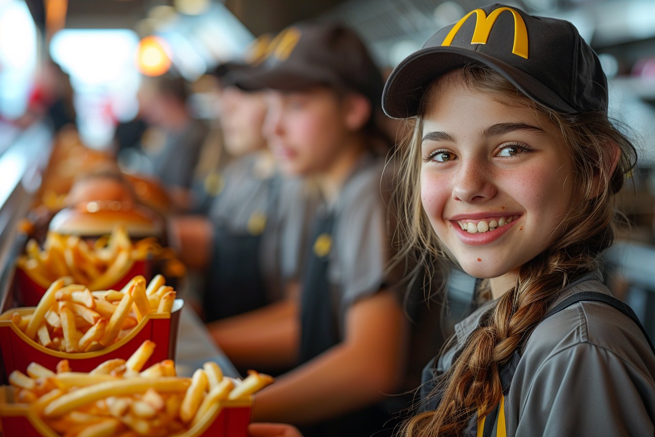 Quel est le salaire chez McDonald's pour un jeune de 16 ans en 2024